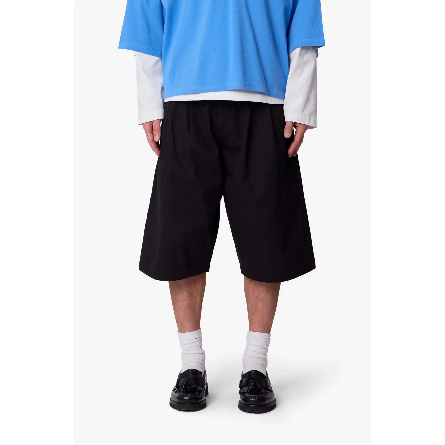 mnml Pleated Twill Shorts