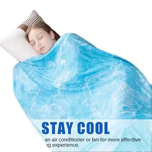 Cooling Blankets for Those Who Sleep Hot - Soft Double-Sided Blanket for Your Bed, Couch, Or Sofa, Designed to Keep You Comfortable During Night Sweats