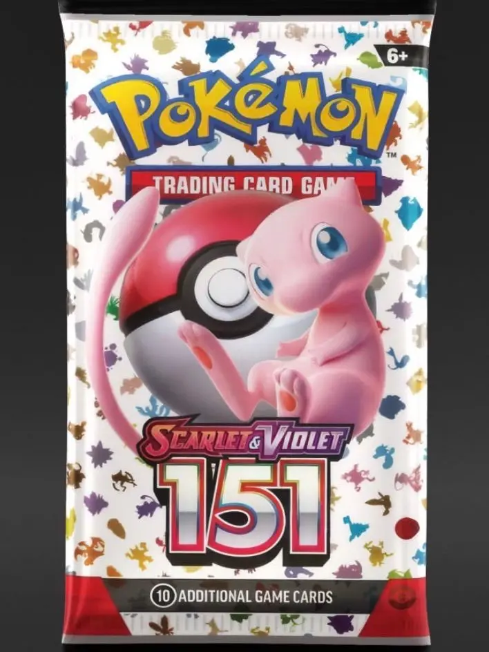 151 Booster Pack - Pokemon TCG S/V (Live Opening Only) Tcg Packs Trading Card Packs