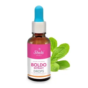 Shelo Nabel Boldo Extract Drops – Natural Digestive Support (1.01 fl oz / 30 ml)