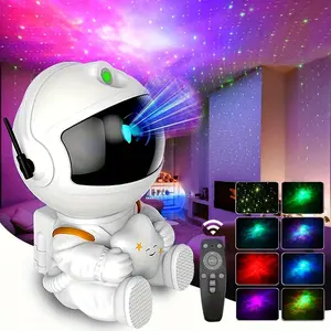 Galaxy Projector Light, Mini Astronaut Nebula Projector LED Lights for Bedroom, Starry Night Projector with Remote Control for Playroom Home Theater, GiftEverlanelnspired17