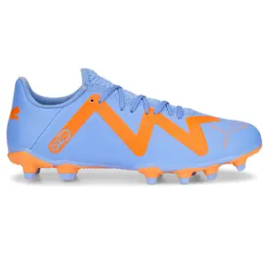 PUMA Womens Future Play Firm GroundArtificial Ground Soccer Cleats Cleated, Firm Ground, Turf - Blue