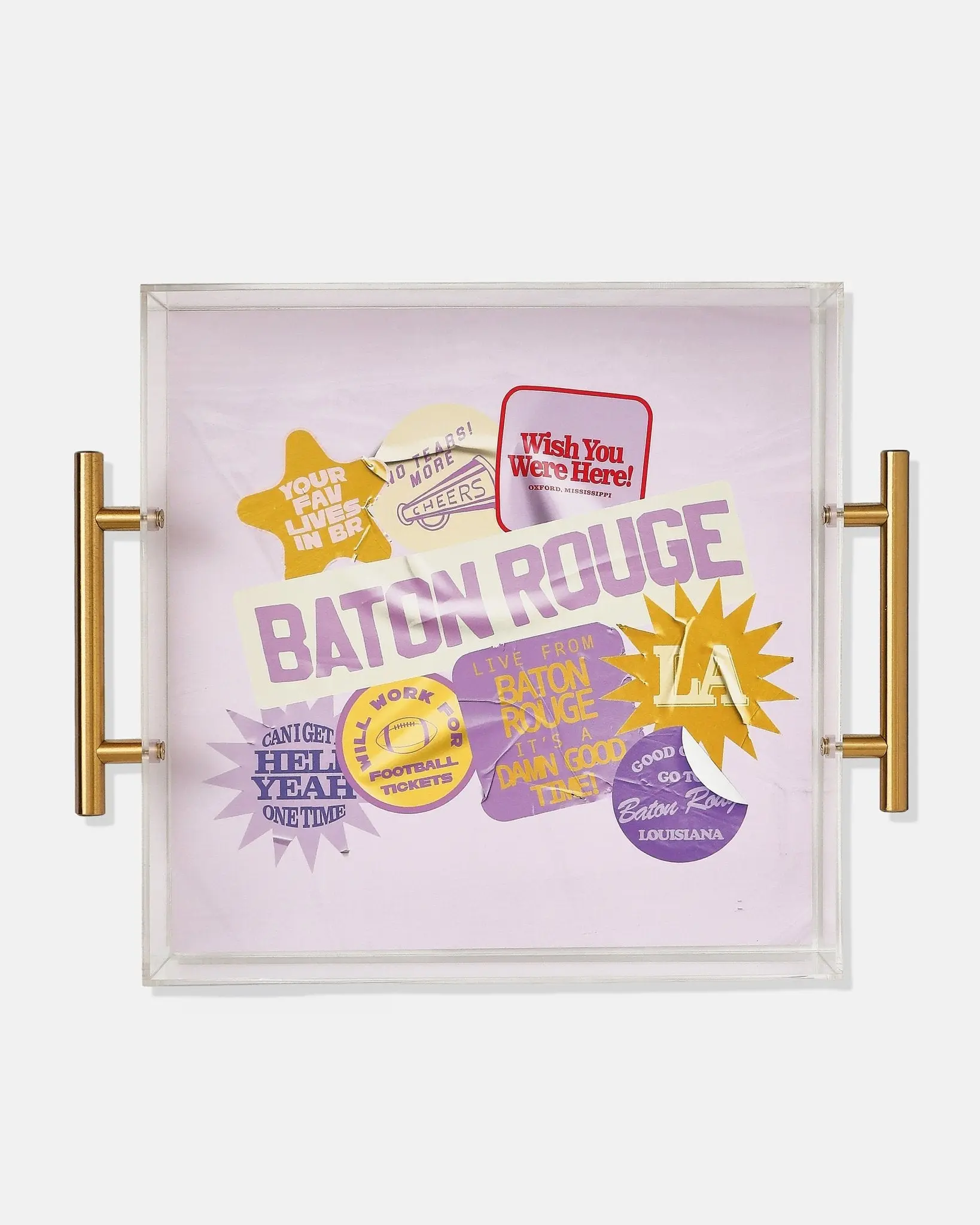 Baton Rouge Large Tray | Tailgate Collection