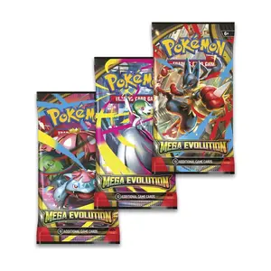 Mega Evolutions Booster Pack Card Game New Sealed Pack Live Rip Additional Game Cards for Collectors and Players 10 Cards per Pack