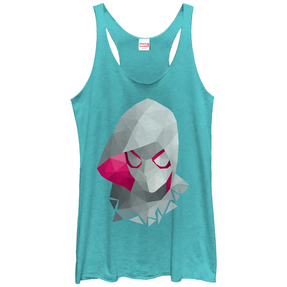 Women's Marvel Geometric Spider-Gwen Racerback Tank Top