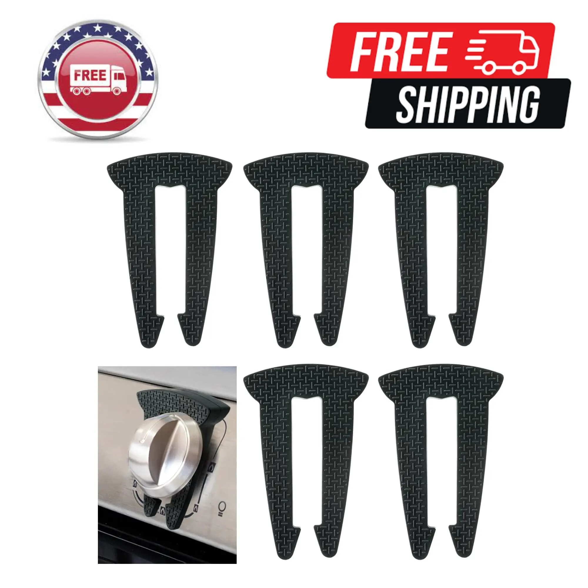 5-Pack Gas Stove Knob Locks for Toddler Safety