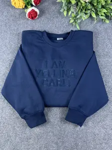 Embroidered I Am Yelling, Carl Sweatshirt, Princess Donut & Dungeon Crawler Carl Fan Art