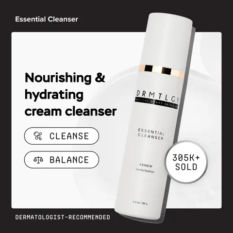 DRMTLGY Essential Cleanser 6.9oz with 11 Essential  Extracts