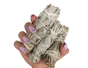 Organic White Sage Smudge Stick Bundle - Cleanse Negative Energy