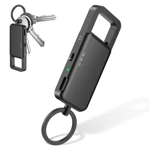 64GB Voice Recorder with 9000 Hours Storage 24-Hour Battery USB-C Noise Reduction for Lectures Meetings Interviews Compact Portable Travel Gadget Memory Headphones