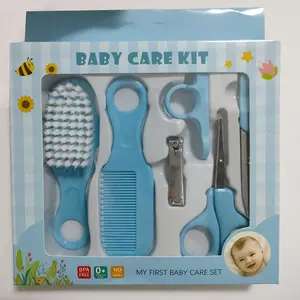 6pcs Comb And Brush Set Available in 3 Colors, Baby Nail Clipper Set, And Baby Care Washing Kit, Best Seller,Low Stock