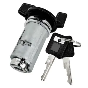 924-791 Ignition Switch Lock Cylinder with Keys Fit for GMC 1500 Sonoma 1991-1994 Yukon 1994 Chevy 2500 S10 1982-1994 Buick Cadillac Oldsmobile Pontiac Replaces 4H1018 US-117LT