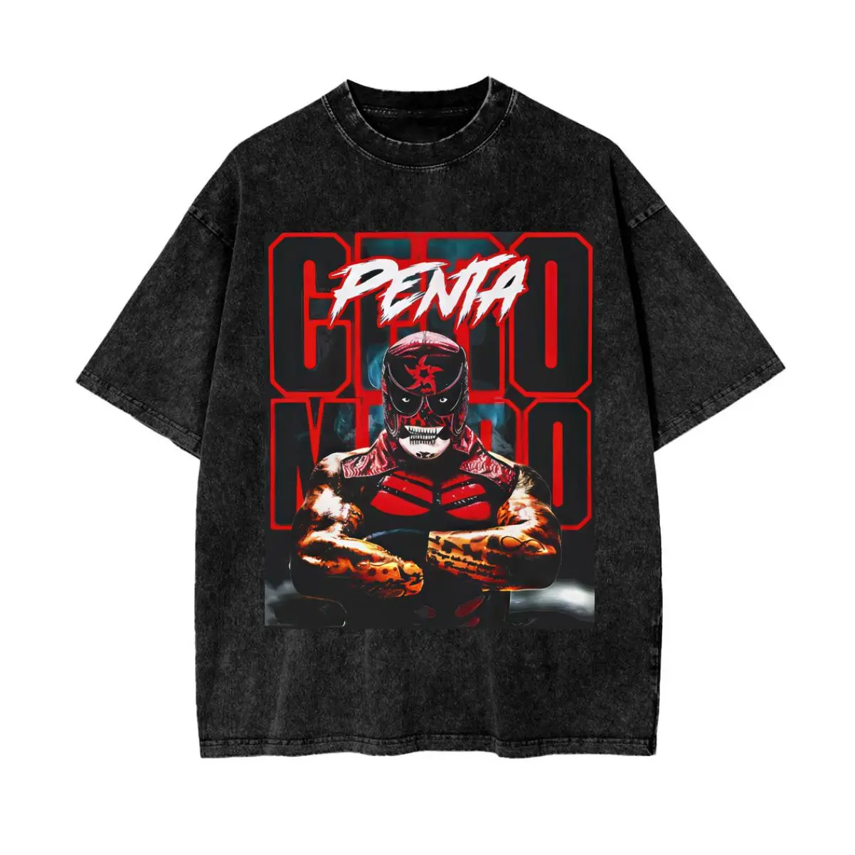 Penta Cero Miedo Graphic T-shirt, Miedo Wwe Unisex Sport Wash Tee, Work-Out Shirt, Casual Wear, Fan Apparel Hoodie, Sweater, Gift For Him And Her