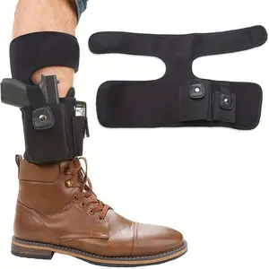 Ultimate Ankle Holster with Calf Strap for Concealed Carrying Neoprene Material Breathable