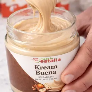 Kream Buena – Hazelnut Wafer-Inspired Spreadable Cream By Made in Eatalia 200g