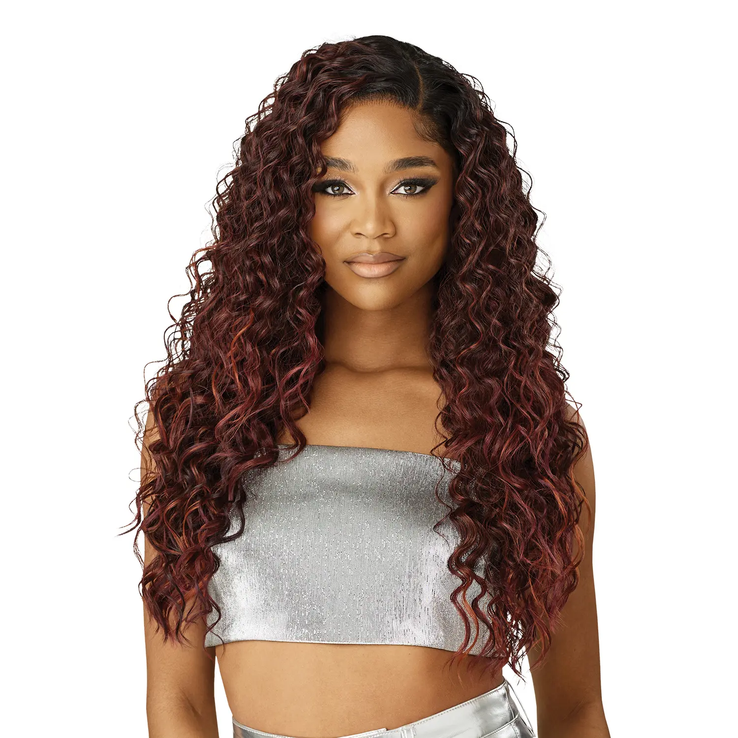 Outre HD Lace Front Wig Melted Hairline Glueless Swirlista Swirl 111