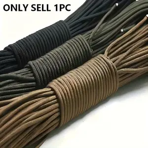 7 Strand Core Nylon Rope, 1 Count 1220in Durable DIY Rope, Outdoor Camping Rope, Pet Traction Rope, Climbing Rope, Outdoor Camping Accessories, Gear