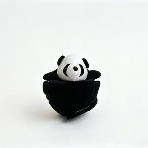 Panda Gear Shift Knob Cover, Cute Plush Car Shifter Cover, Universal Gear Shift Sleeve, Funny Car Interior Accessories for Women