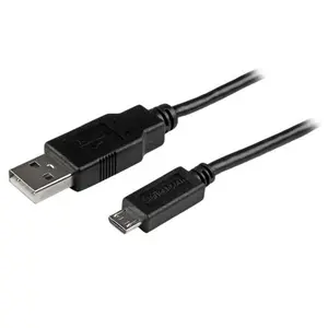 Startech USBAUB1BK 1 ft. Short Micro - USB cable