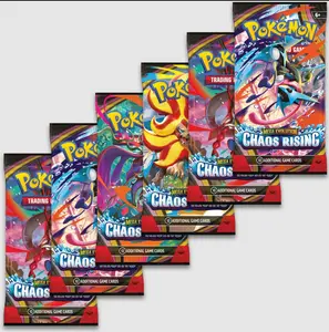 6 (SIX) Single Packs - Pokemon Mega Evolution: Chaos Rising Booster Pack