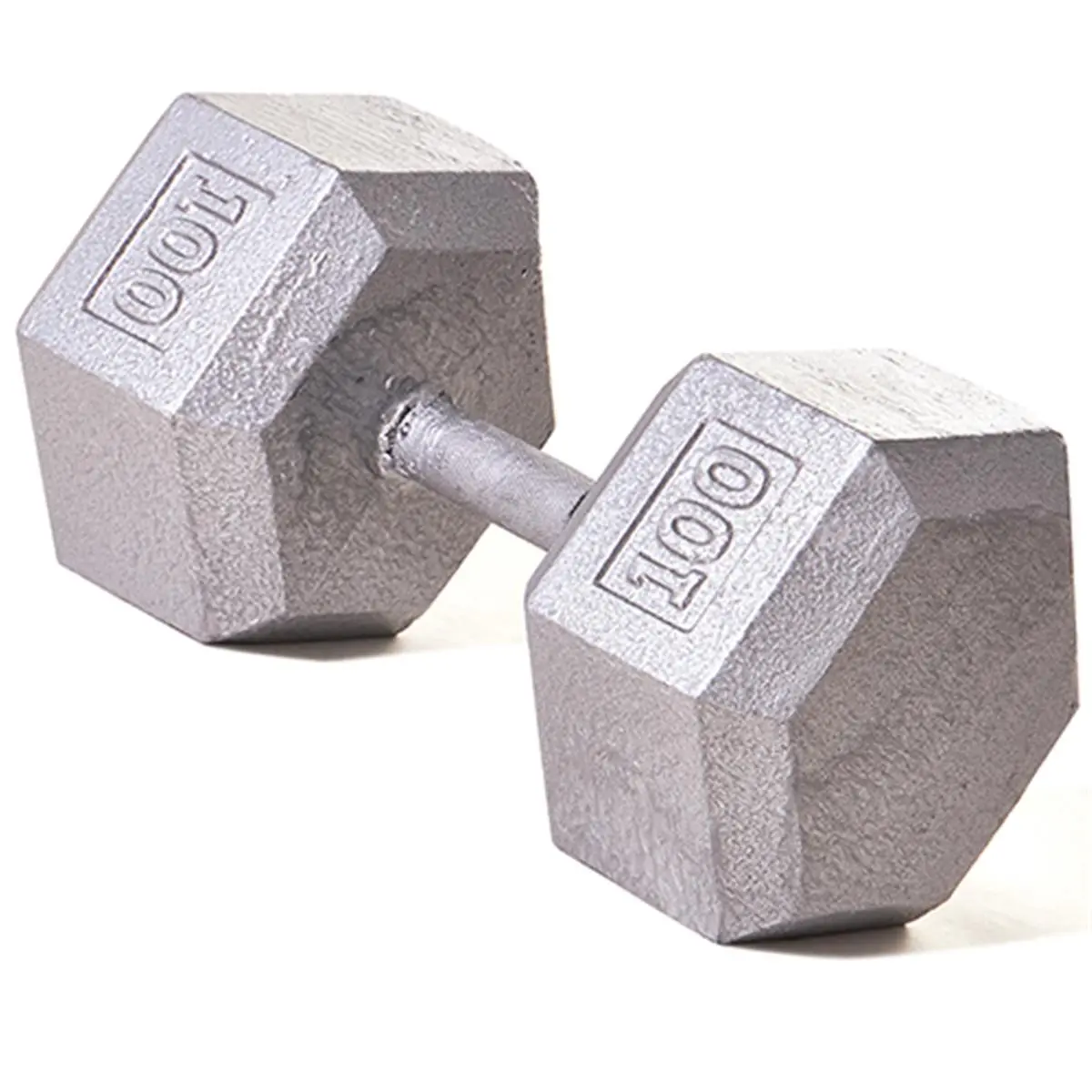 212 MAIN 100lb Hex Dumbbell Sets - Straight Knurled Grips, Hex Shape Weights Dumbbell Set for Weight Training, Outdoor Fitness, Resistance Training, Knurled Sure Grip, 100 Lbs, Straight Handle