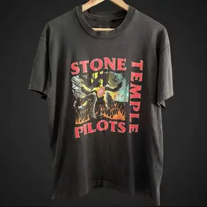 1992 Stone Temple Pilots T Shirt Black Size S-5XL TOUR TEE T SHIRT UR169