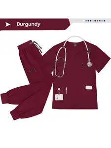 Pet Hospital Work Scrub Set Top Pants Uniform Nurse Beauty Skin SPA Center Care Brushing Uniform