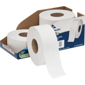 Georgia-Pacific Professional GPC2172114 2Ply Junior Jumbo Toilet Paper Tissue, White - Pack of 4