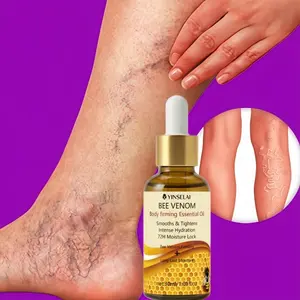 Leg Firming Smooth Essence, Reduces Cellulite, Protects Dry Skin, Smoothes Leg Stripes, Tightens Smooth Skin, Unisex, 30ML/1.01fl.oz