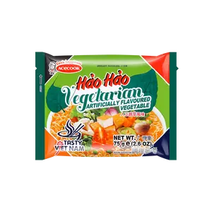 Acecook Vietnam Vegetarian Pho Noodles - Instant Rice Noodle Soup, 75g Pack, Savory Flavor