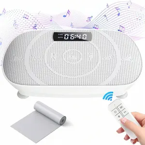 [Father's Day Gift] Vibration Plate ExerciseMachine,Lymphatic Drainage Machine, Whole BodyWorkout Vibration Platform for Wellness and FitnessHome Gym Walking Pad Treadmill