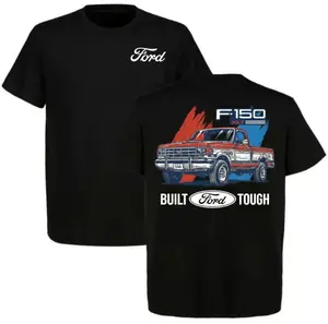 Ford F-150 OBS Graphic Tee, Built Ford Tough Vintage Truck Shirt, Classic American Pickup Streetwear, Unisex Cotton Top Car Lover Gift Top Menswear Car Enthusiast Gift For Men, Father's Day