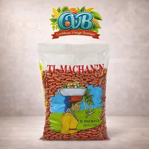 Ti-Machan’n Red Kidney Beans 2 lb – Premium Caribbean Dry Beans. Grain