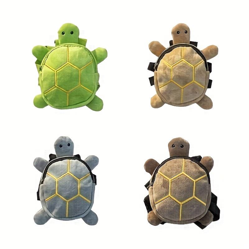 Dog Backpack Harness No‑Pull with D‑Ring for Small Medium Dogs Cute Turtle Shape Adjustable Pet Backpack for Travel Camping Hiking