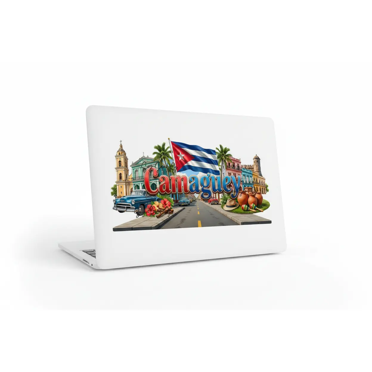 Cuba Camaguey - UVDTF Wrap for cups/hard surfaces sticker