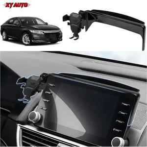 360 Degree Rotation Dash Mount Cell-Phone Holder  Phone Holder for Honda Accord 2018-2022 (Fit 8" Touch Screen), Phone Mount with Dash Organizer for Accord Accessories