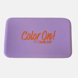 Lavender Sky Silicone Zipper Clutch Bag