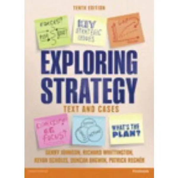 USED-Exploring Strategy: Text & Cases by Johnson, Gerry (Paperback)