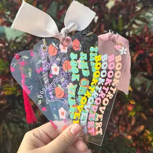Custom Acrylic Bookmarks and Charms