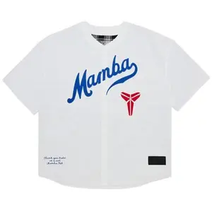 Nike x Kobe Bryant Baseball Jersey 'White/Game Royal'