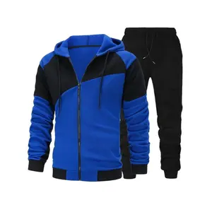 Men's Zipper Hoodie Suit - New Autumn Winter Fleece Hoodie, Casual Sports Suit for Men