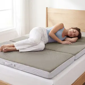 Best Choice Products Portable Mattress Topper in Multiple Sizes and Colors