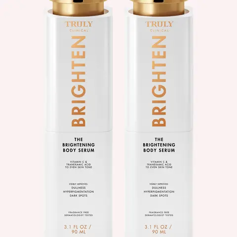 2-Pack The Brightening Body Serum – Targeted Dark Spot Treatment with Vitamin C & Tranexamic Acid – Corrects Hyperpigmentation, Dark Spots & Uneven Tone – Boosts Radiance for a Brighter, Youthful-Looking Complexion – Clinical Strength Formula