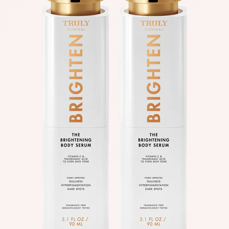 2-Pack The Brightening Body Serum – Targeted Dark Spot Treatment with Vitamin C & Tranexamic Acid – Corrects Hyperpigmentation, Dark Spots & Uneven Tone – Boosts Radiance for a Brighter, Youthful-Looking Complexion – Clinical Strength Formula