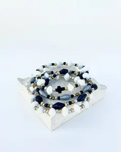 Mirielle Paper Bead Bracelet Set