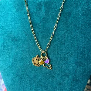 LSU Custom Charm Necklace LSU Custom Charm Necklace