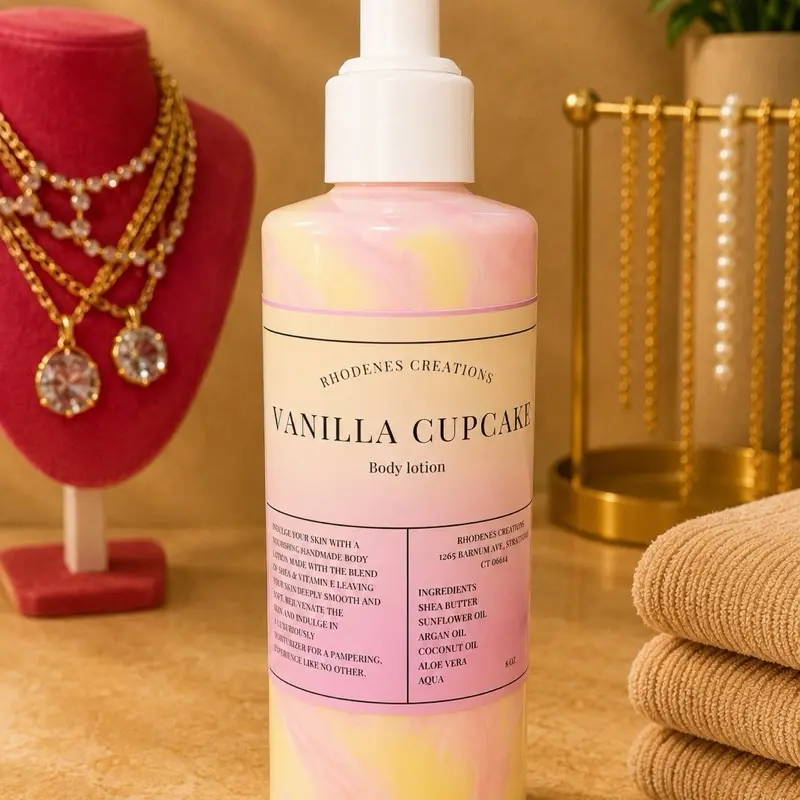 Vanilla cupcake body lotion