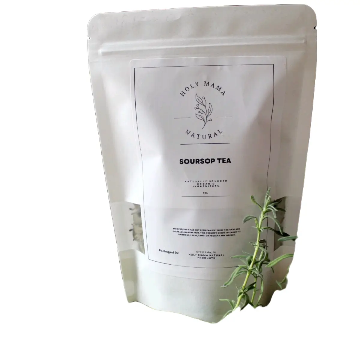 Soursop leaf tea Organic sundried tealeaves relaxation healing herbs herbal benefits anti in soothing herbal beverage Natural health tea