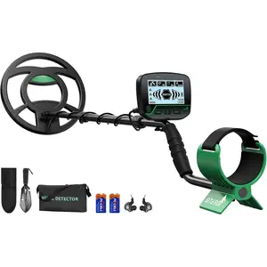 Metal Detector for Adults & , High Accuracy 10"  Coil with  Metal & Disc Modes,  Metal Detectors  Detecting for Beginners, Junior & Youth