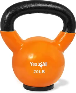 Rubber Base Kettlebell Set for Women | Adjustable Strength Training Weights (10–65 lbs)